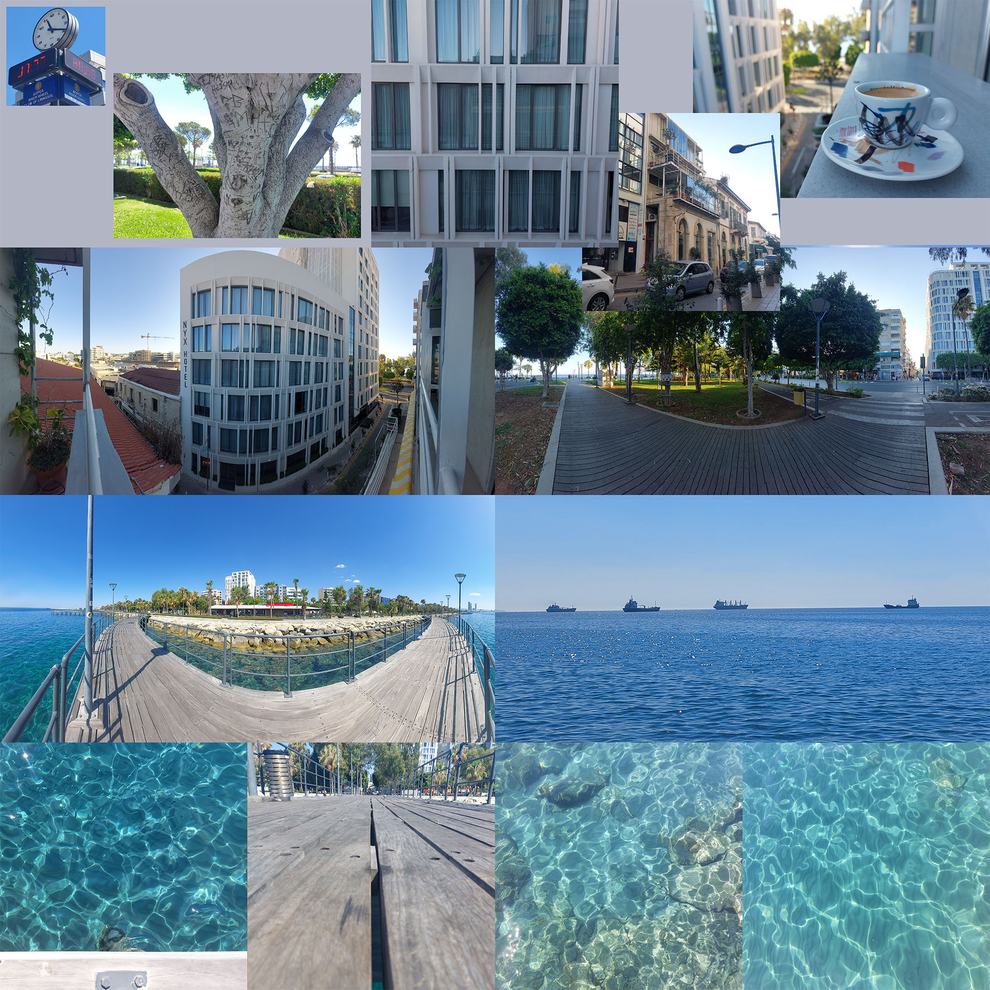 Image: Collage of images from Walk One