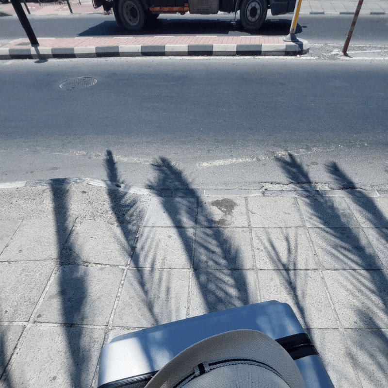 Image: Collage of images from the journey from Limassol to Paphos