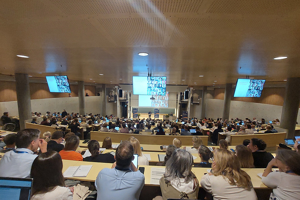 Image: The opening session of the conference.
